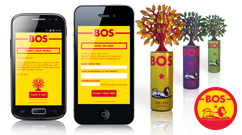 Augmented reality app for BOS Ice Tea